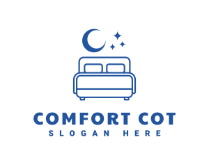 Night Bedroom Comfort logo design