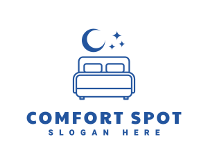 Night Bedroom Comfort logo design