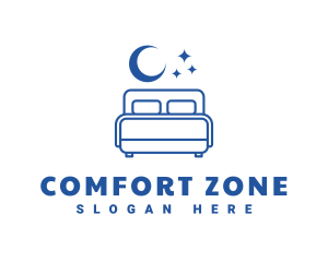 Night Bedroom Comfort logo design