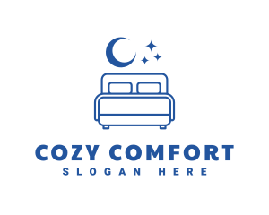 Night Bedroom Comfort logo design