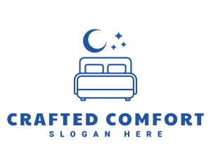 Night Bedroom Comfort logo design