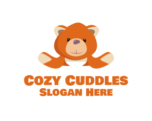 Teddy Bear Stuffed Toy logo design