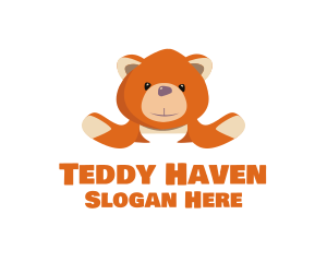 Teddy Bear Stuffed Toy logo design