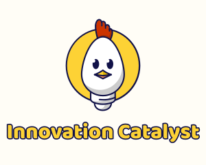 Chicken Egg Incubator logo design