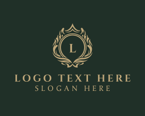 Luxury Crown Wreath  logo