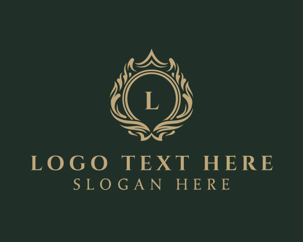 Luxury Crown Wreath  logo