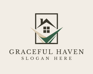 House Grass Checkmark logo