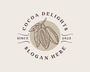 Cocoa Chocolate Produce logo