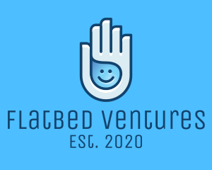 Happy Hand Sanitizer Liquid logo design