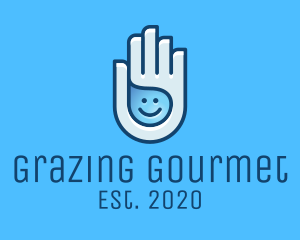 Happy Hand Sanitizer Liquid logo design