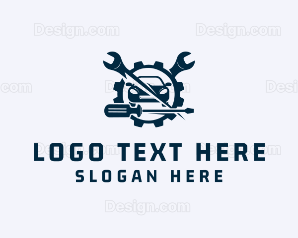 Car Repair Tools Logo