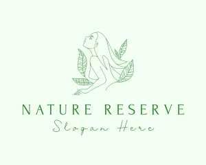 Natural Woman Body logo design