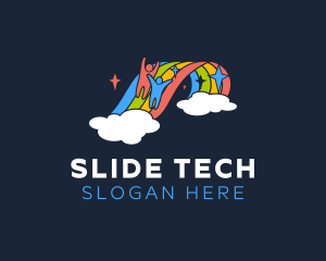 Children Rainbow Slide logo