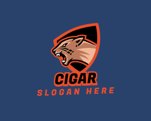 Cougar Gaming League logo design