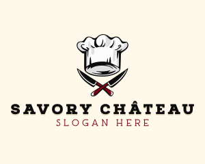 Culinary Chef Toque  logo design