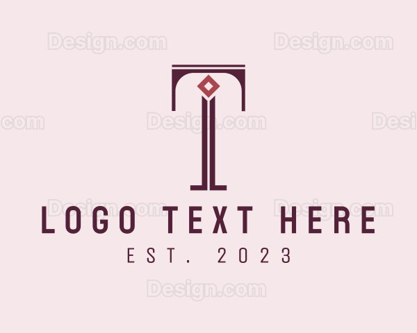 Premium Luxury Letter T Logo