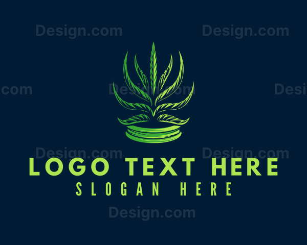 Royal Herb Leaf Logo