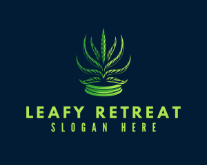 Royal Herb Leaf logo design