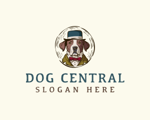 Dog Pet Grooming  logo design