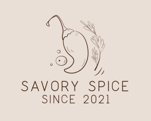 Cooking Pepper Spice  logo design