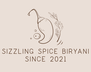 Cooking Pepper Spice  logo design