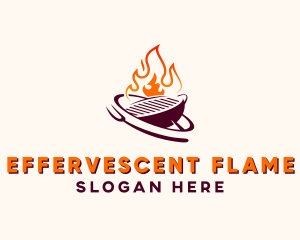 Flame Bistro Grill logo design