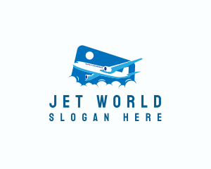 Travel Jet Plane logo