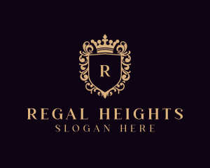 Regal Shield Royalty logo design