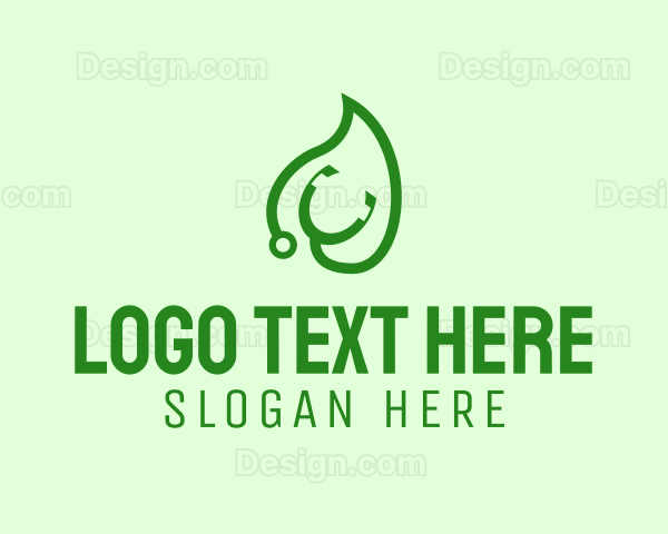 Medical Natural Stethoscope Logo