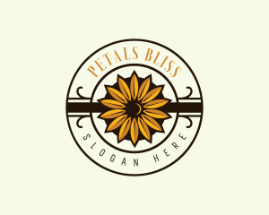 Sunflower Spring Garden logo design