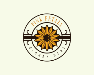 Sunflower Spring Garden logo design