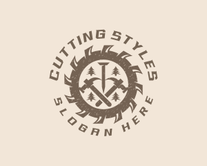 Cutting Blade Carpentry logo