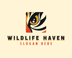 Tiger Eye Wildlife logo design