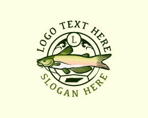 Tennessee Catfish Fishing Logo