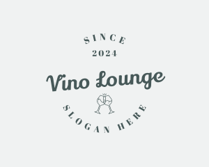 Wine Beverage Drink logo design