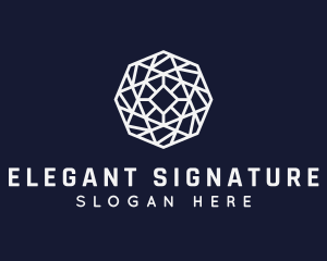 Modern Elegant Diamond logo design