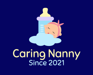 Sleeping Baby Bottle logo