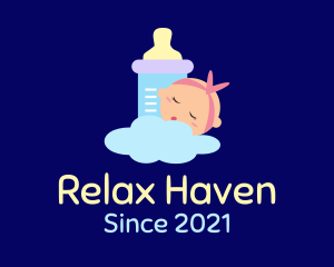 Sleeping Baby Bottle logo