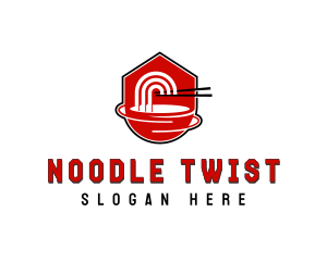 Noodles Asian Cooking logo design