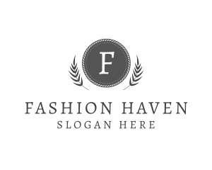 Wreath Fashion Boutique logo design