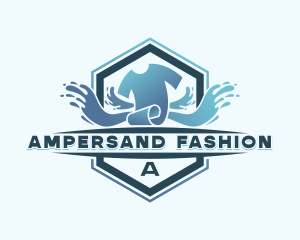 Tee Laundry Fashion logo design