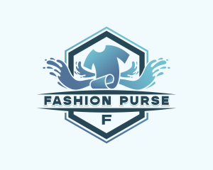 Tee Laundry Fashion logo design