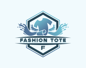 Tee Laundry Fashion logo design