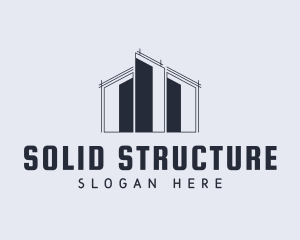 Structure Construction Architecture logo design