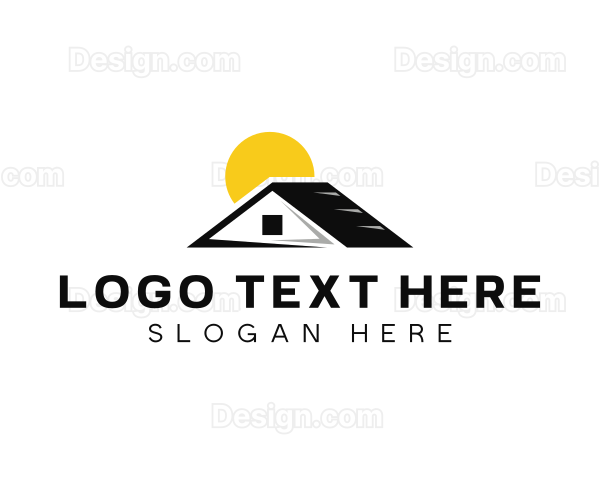 Residential Property Roofing Logo