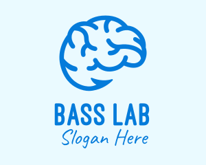 Blue Brain Hook logo design