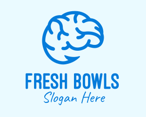 Blue Brain Hook logo design