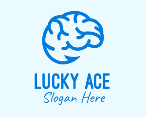 Blue Brain Hook logo design