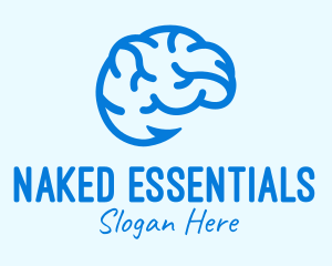 Blue Brain Hook logo design