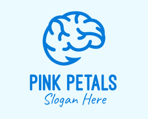 Blue Brain Hook logo design